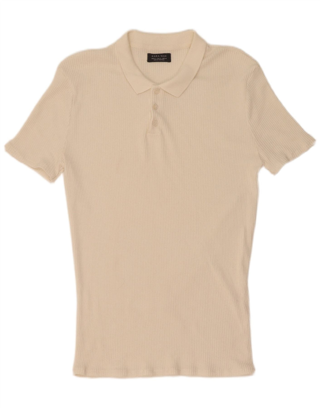 Polo Zara da uomo XL bianca