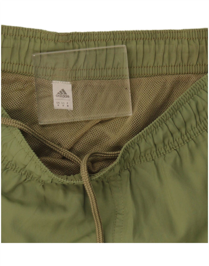 Pantaloncini sportivi Adidas da uomo con grafica media kaki