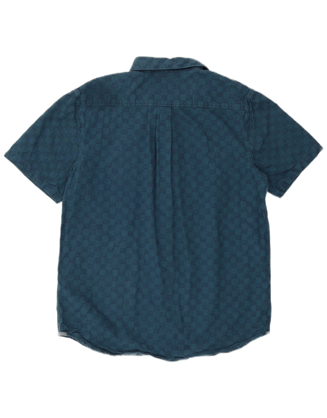 Camicia da uomo a maniche corte Classic Fit di Vans blu medio geometrico