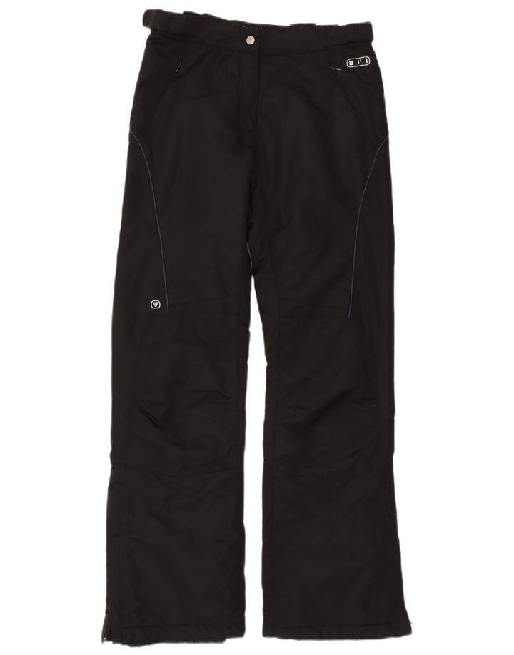 Pantaloni da sci da donna Brugi UK 10 Small neri in poliammide