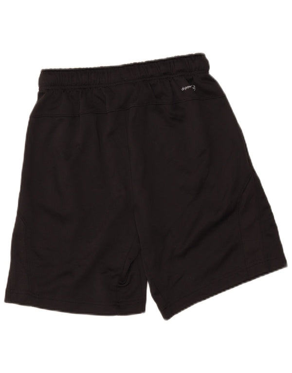 RUSSELL ATHLETIC Pantaloncini sportivi Dri-Power da uomo piccoli in poliestere nero