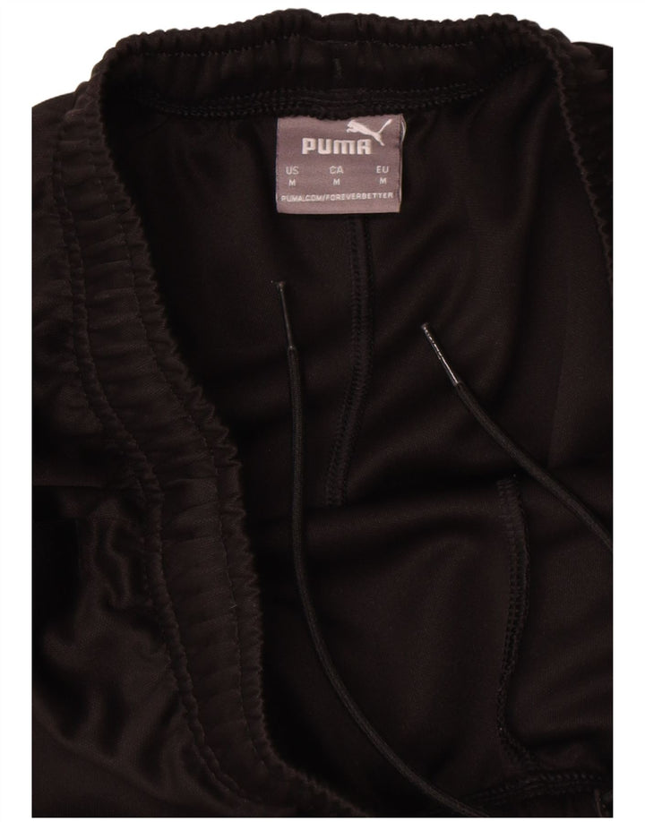 Pantaloni da tuta da uomo Puma Medium Black Colourblock in poliestere