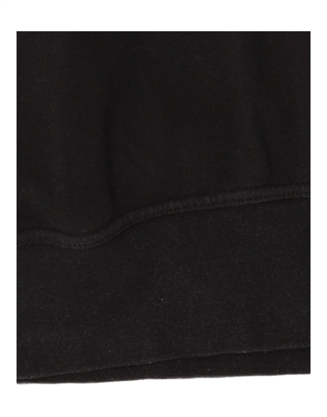 Felpa corta Nike da donna con grafica, maglione UK 12, cotone nero medio