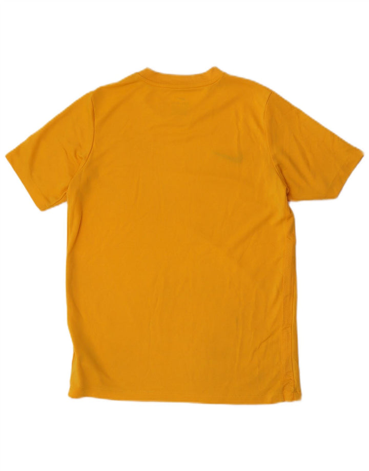 T-shirt da ragazzo Nike Dri Fit Top 12-13 anni Large Giallo in poliestere