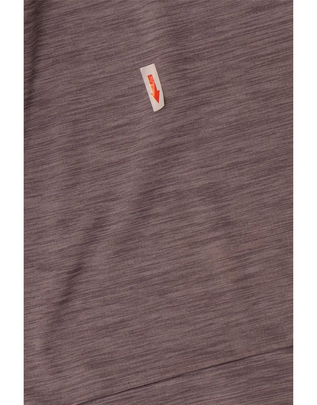 Nike Uomo Dri Fit Zip Collo Pullover Tuta Top XL Poliestere chiazzato grigio