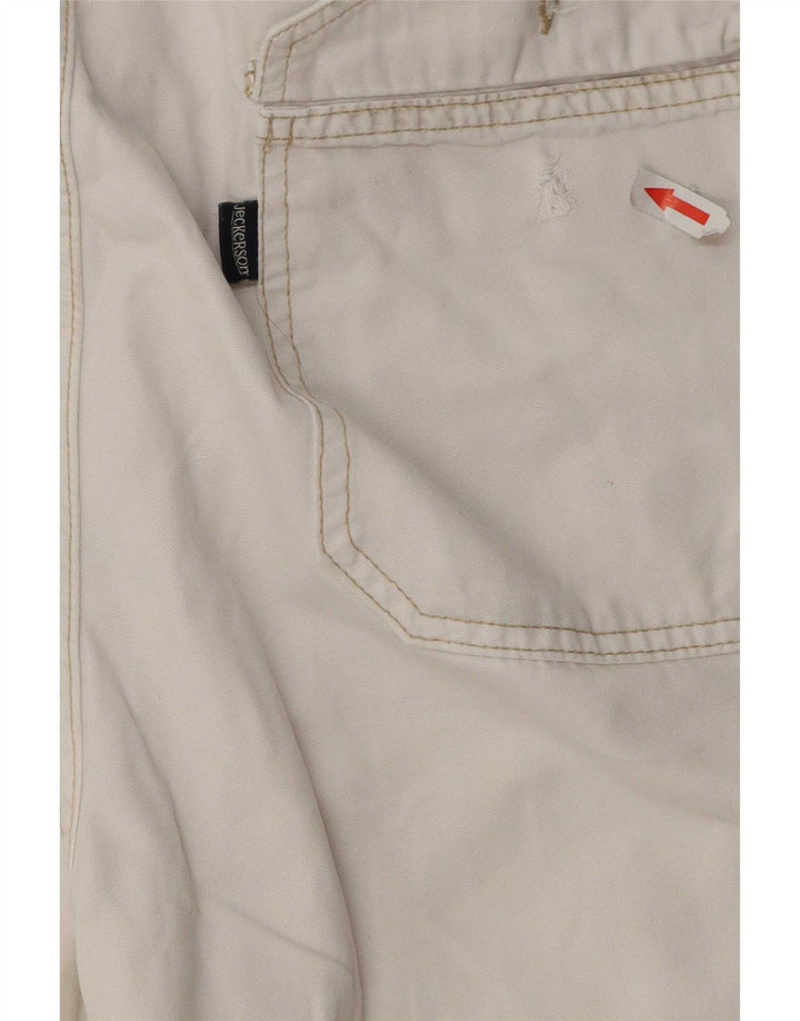 Bermuda da uomo Jeckerson W36 grande bianco