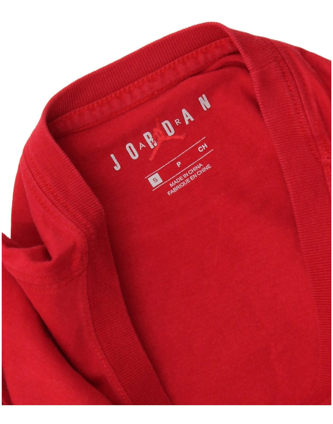 T-shirt grafica da uomo Jordan Top piccola rossa
