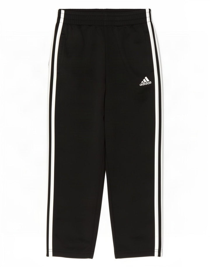 Pantaloni della tuta da ragazzo Adidas 5-6 anni neri