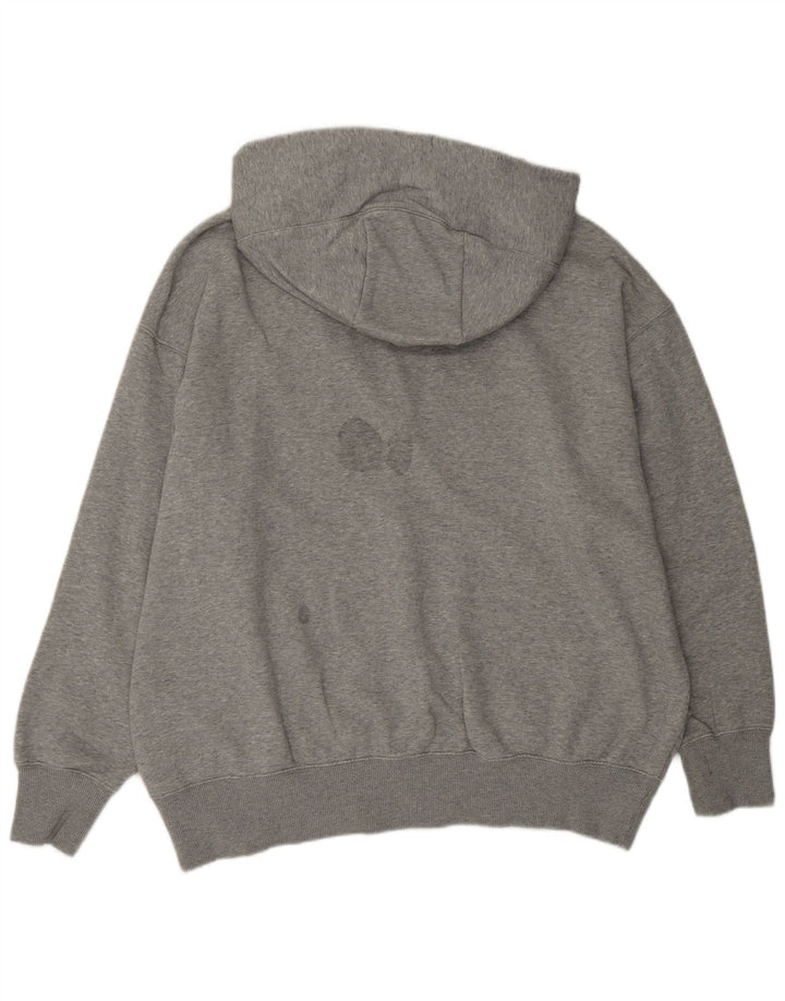 Maglione con cappuccio e vestibilità ampia NIKE da uomo in cotone grigio medio