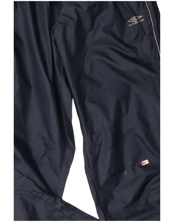 Pantaloni da tuta grafici da uomo UMBRO nylon medio blu navy