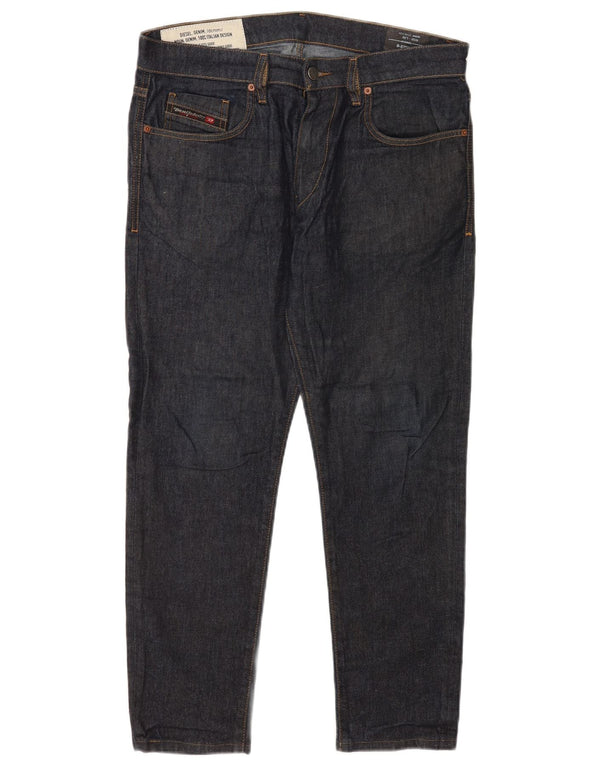 Jeans slim da uomo D-Strukt Diesel W32 L27 Lyocell blu navy