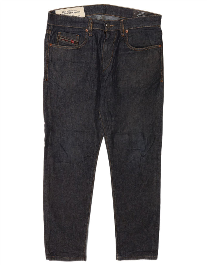 Jeans slim da uomo D-Strukt Diesel W32 L27 Lyocell blu navy