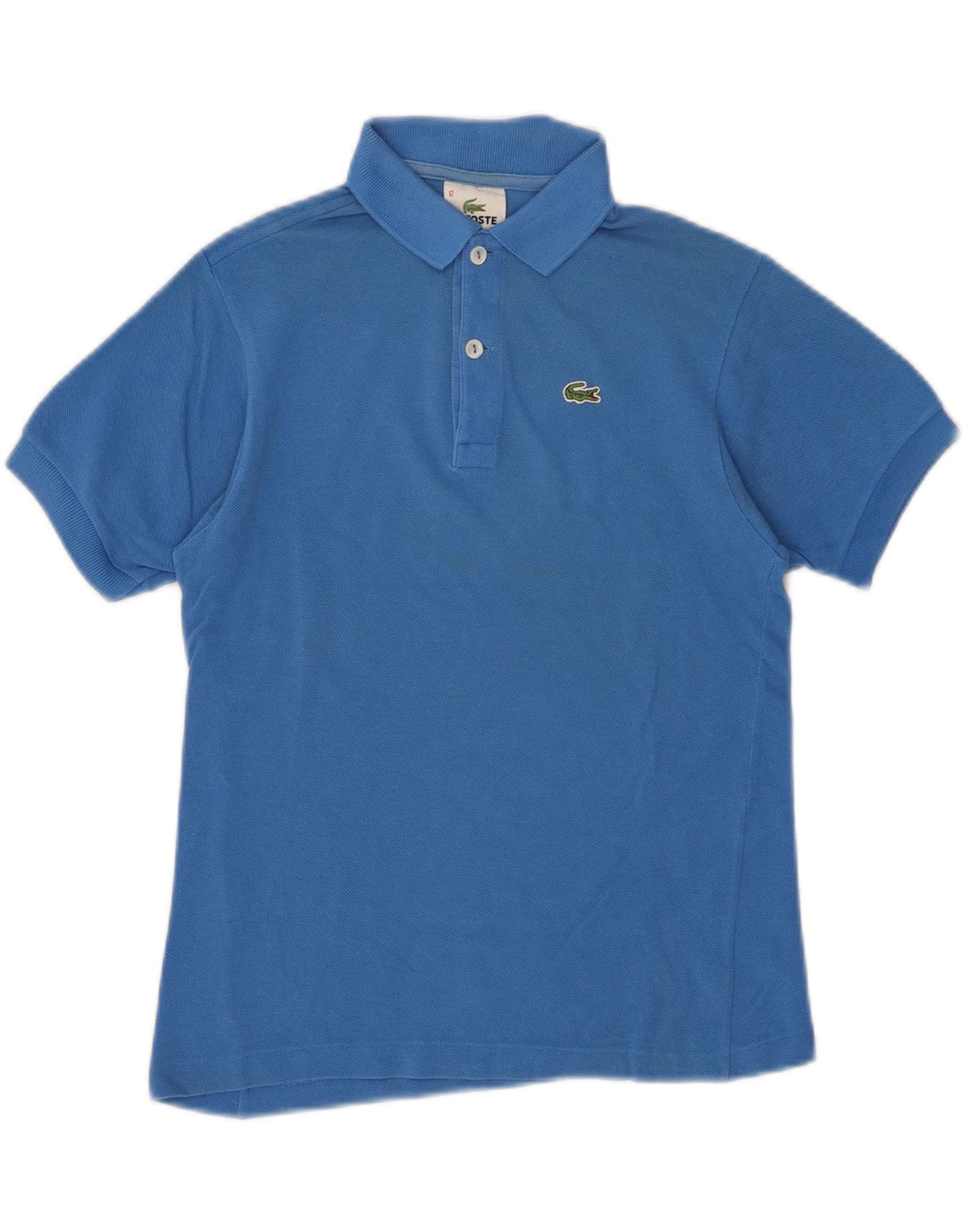 Polo Lacoste da bambino 11-12 anni in cotone blu