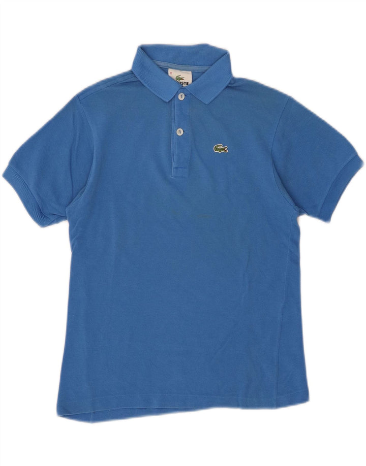 Polo Lacoste da bambino 11-12 anni in cotone blu