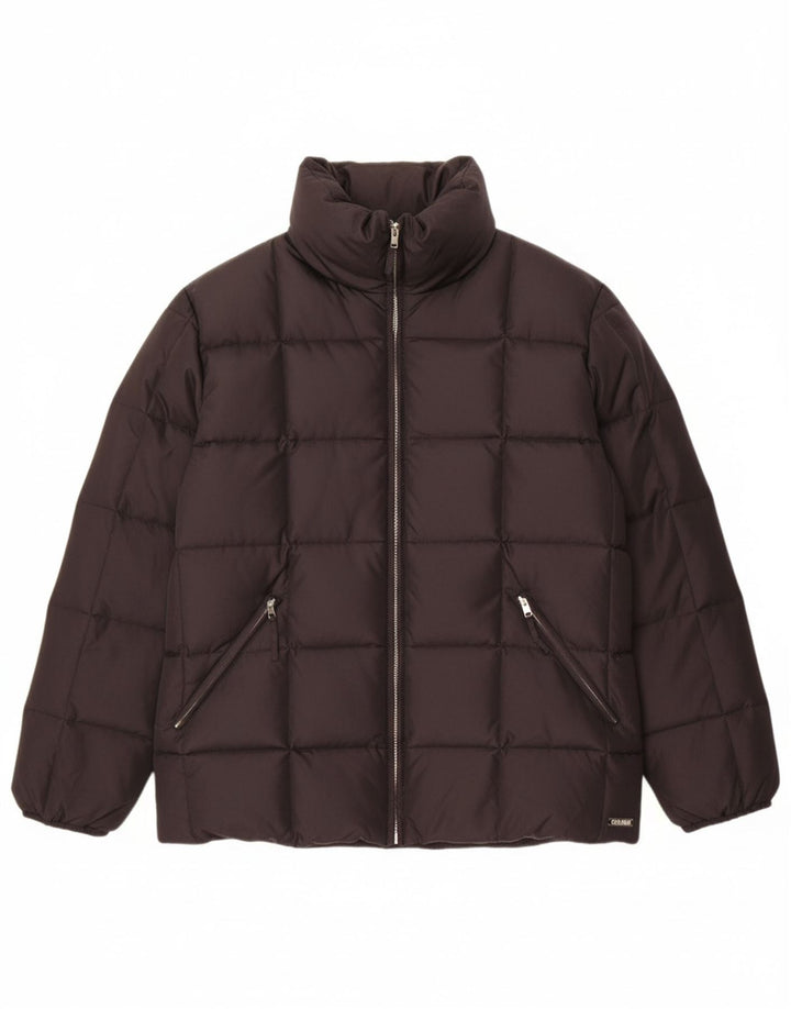 COLMAR Womens Padded Jacket IT 44 Medium Black Polyamide