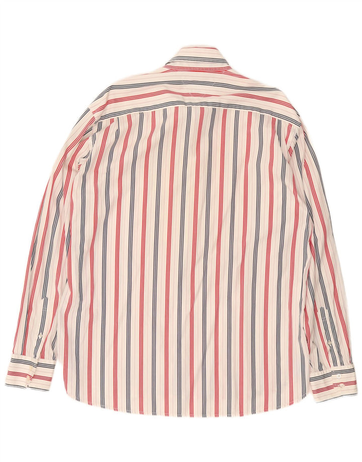 TOMMY HILFIGER Camicia da uomo XL a righe bianche