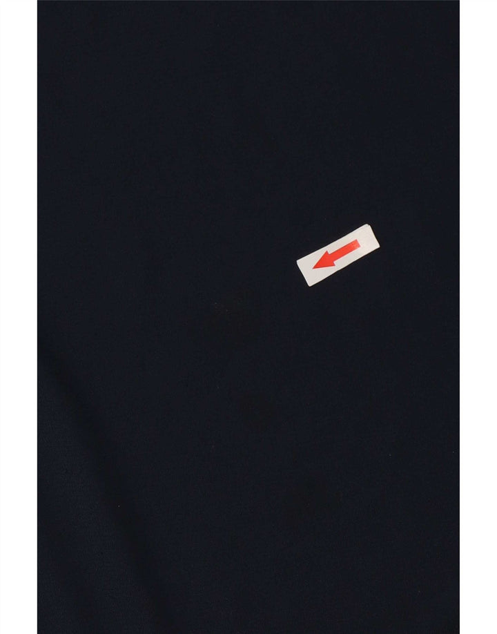 T-shirt Nike Dri Fit da uomo, piccola, in poliestere blu navy