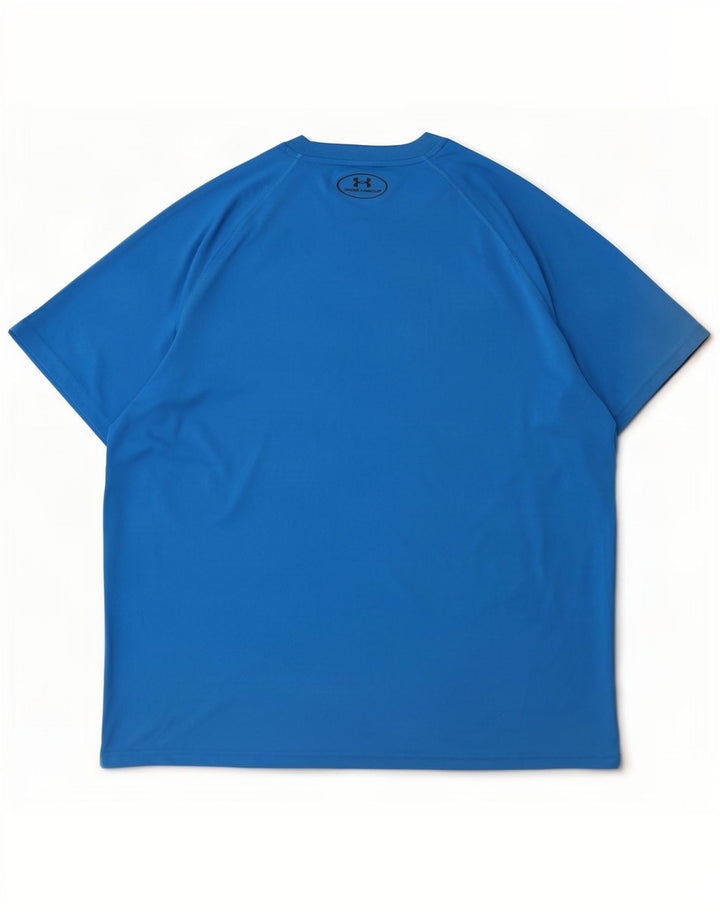 Maglietta Under Armour da uomo Heat Gear, taglia grande, blu