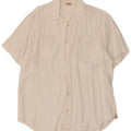 Camicia a maniche corte da uomo Slam bianco medio