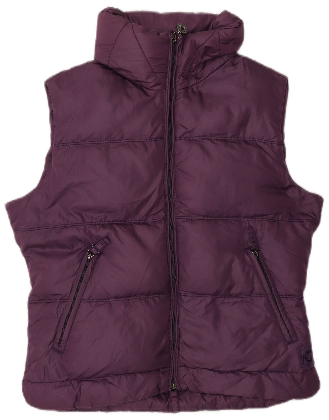 Gilet imbottito da donna MURPHY & NYE UK 14 Nylon viola medio