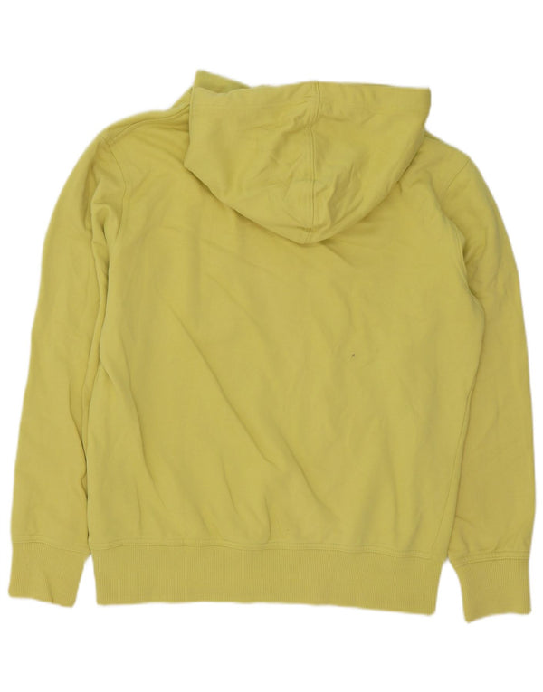 Maglione con cappuccio da uomo Calvin Klein Jeans in cotone giallo medio
