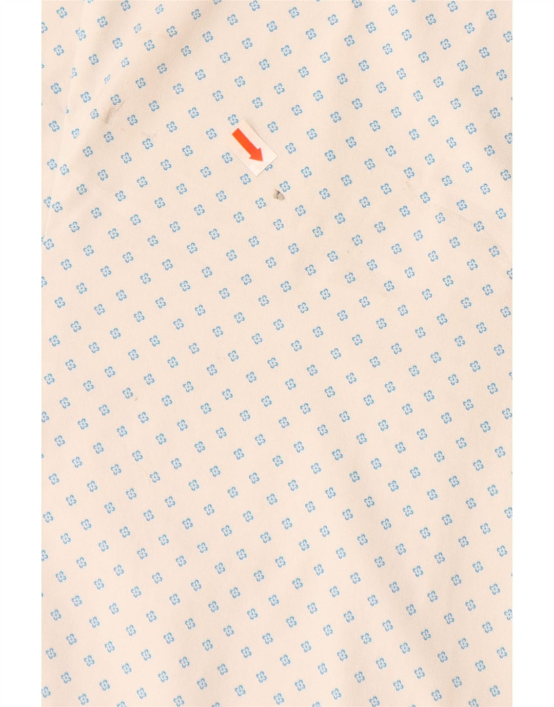 BONOBOS Camicia a maniche corte sartoriale da uomo Grande nylon floreale bianco
