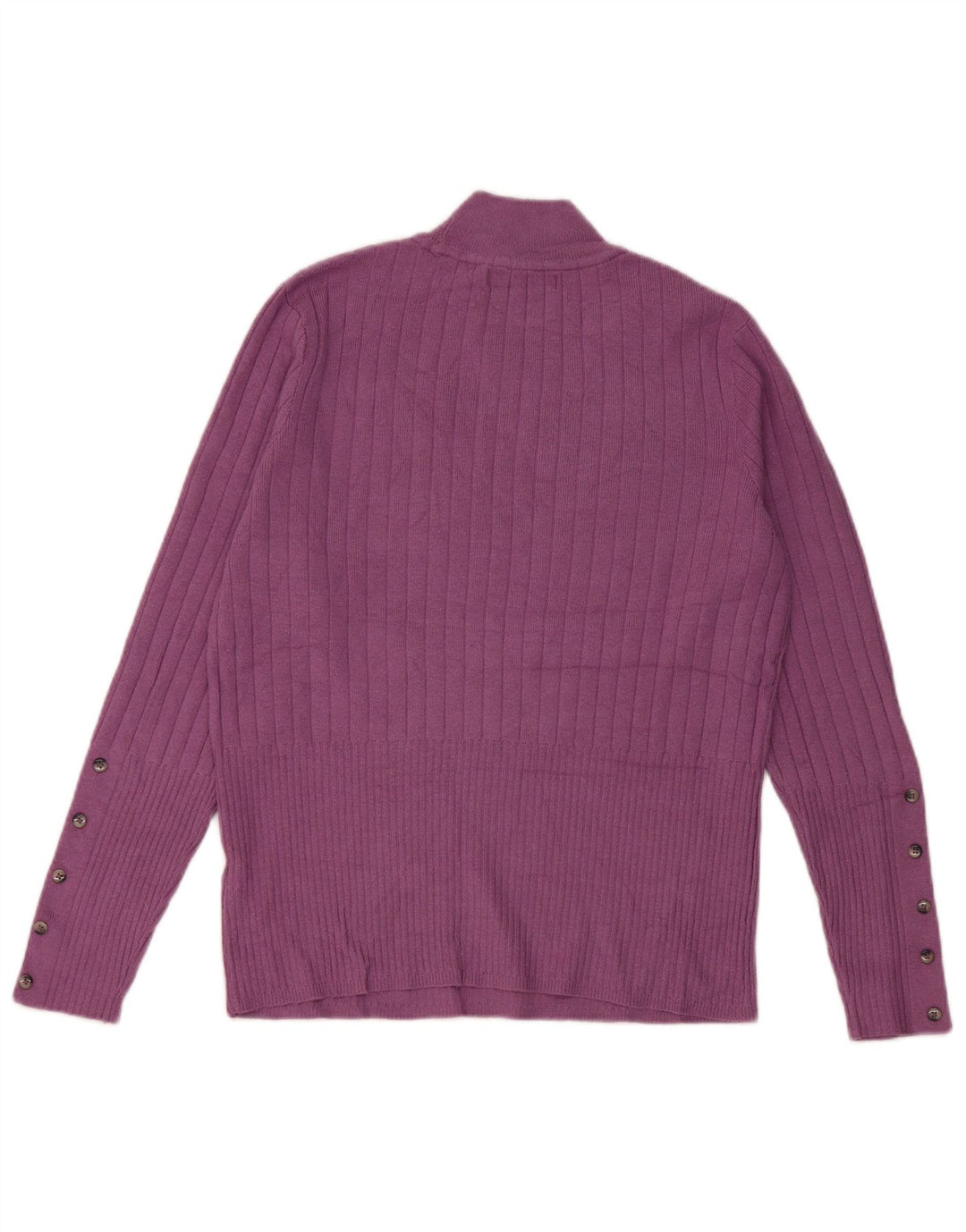 Maglione maglione a collo alto da donna Marks & Spencer UK 14 Viola medio