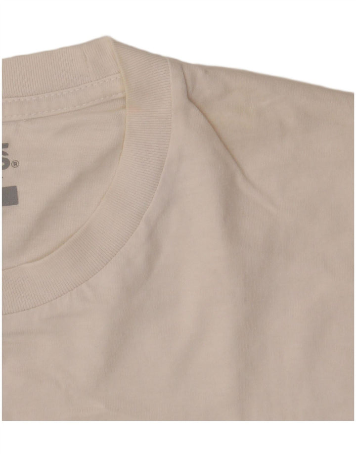 Maglietta da uomo Vans Classic Fit in cotone bianco medio