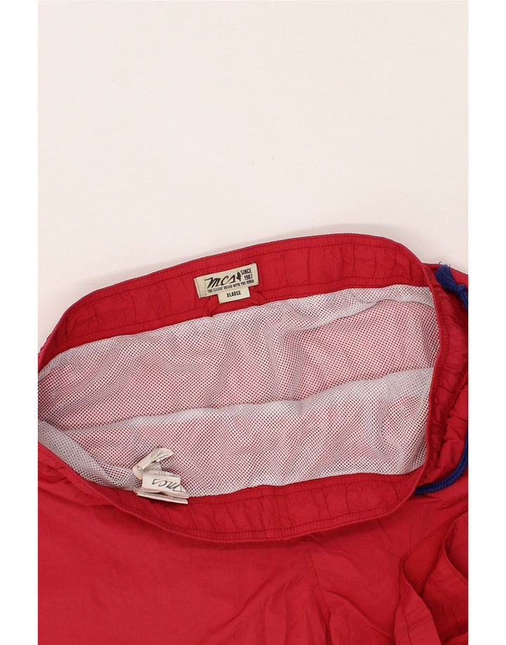 MARLBORO CLASSICS Mens Swimming Shorts XL  Red Polyamide Vintage Marlboro Classics and Second-Hand Marlboro Classics from Messina Hembry 