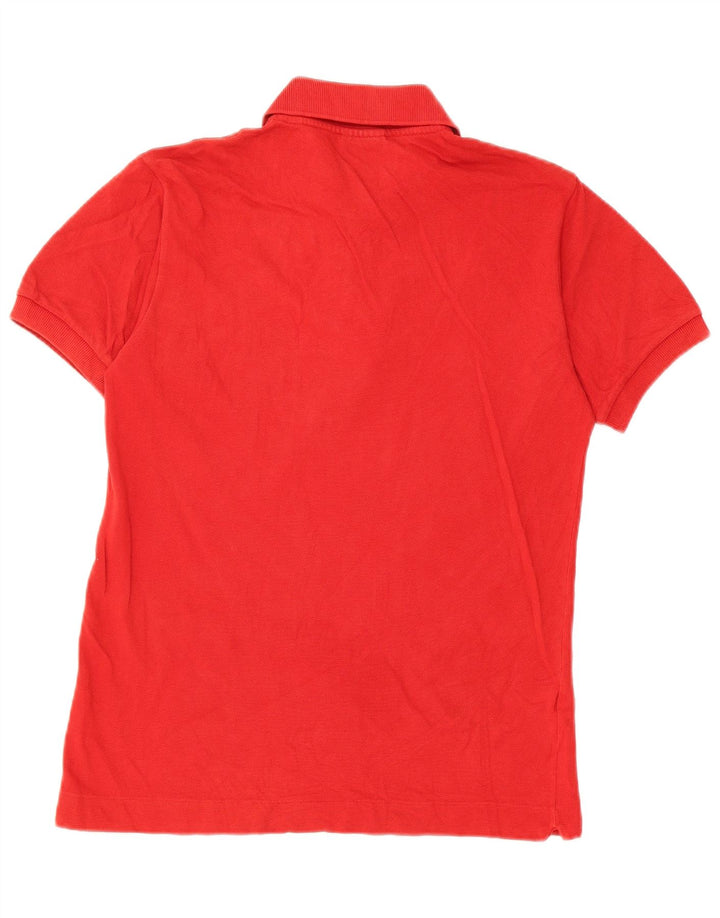 Polo da uomo Lacoste taglia 2 XS in cotone rosso