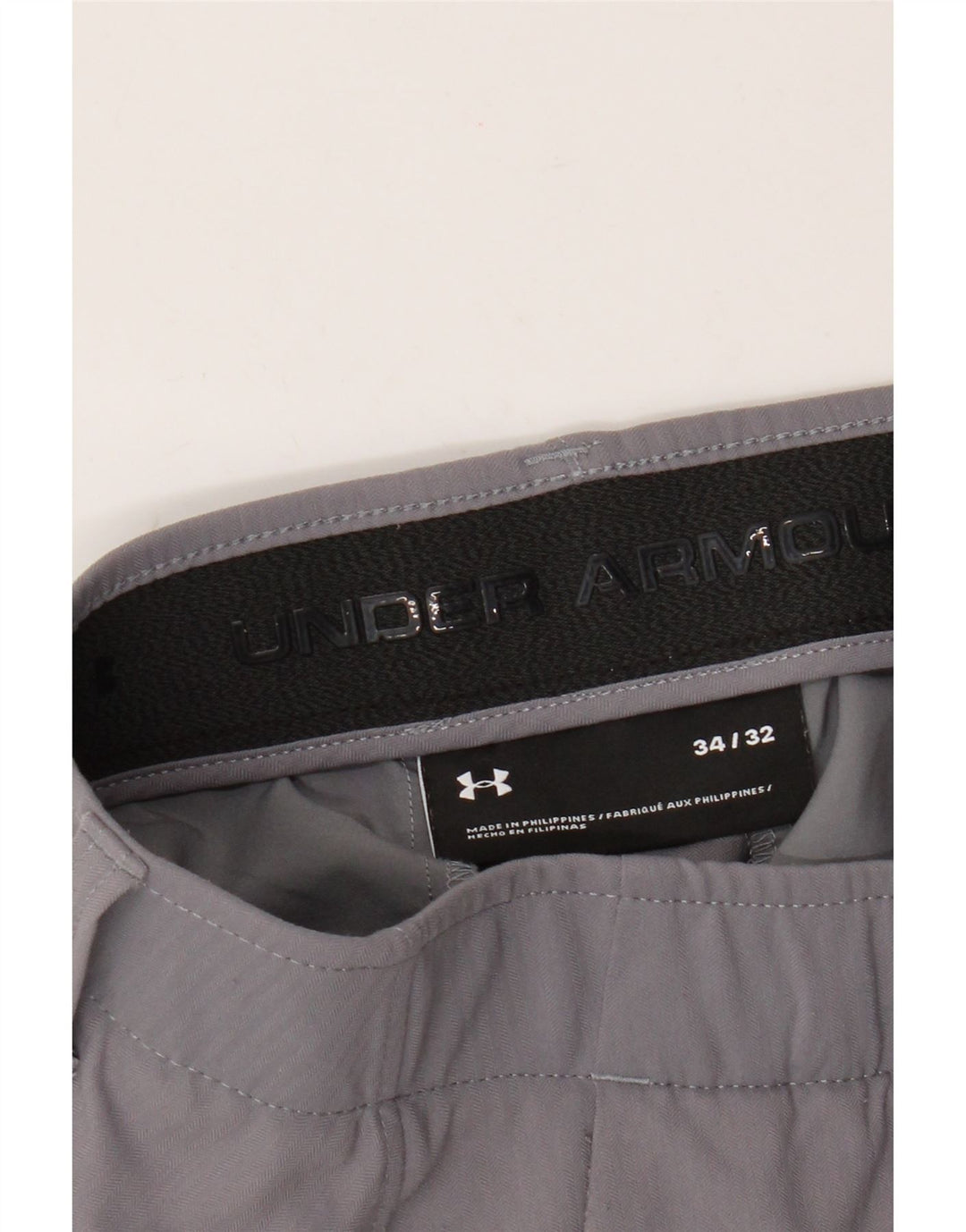 Pantaloni chino slim da uomo Under Armour W34 L32 Grigi
