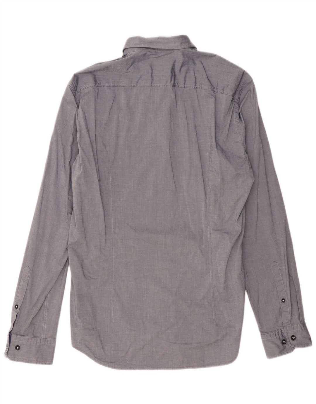 Camicia HUGO BOSS da uomo vestibilità regolare in cotone blu navy medio