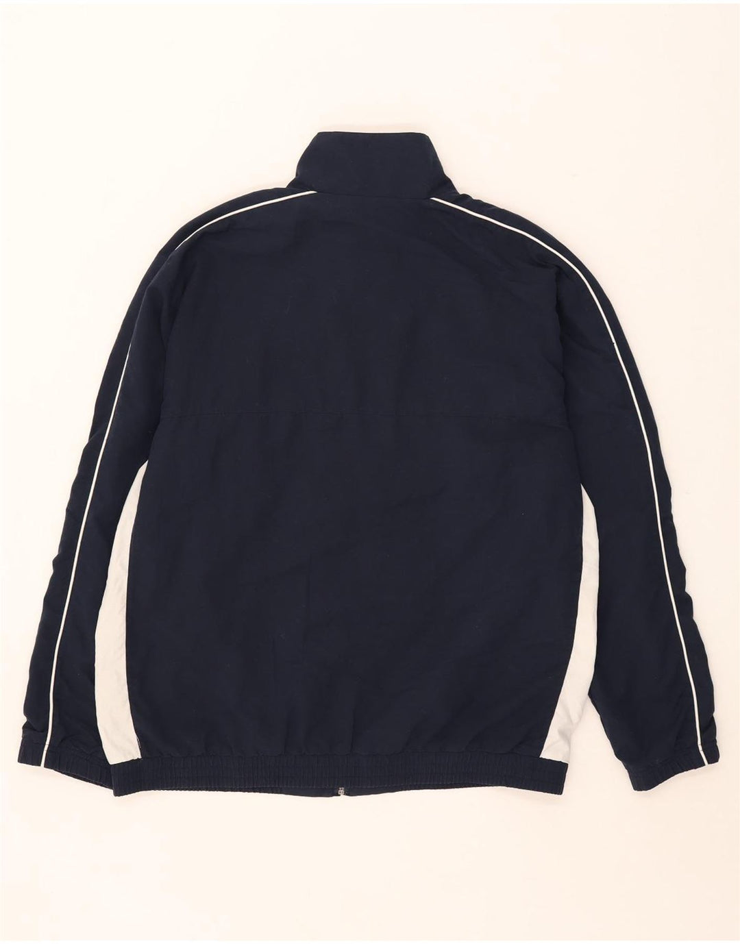 Giacca da tuta da uomo UMBRO grande in poliestere color block blu navy