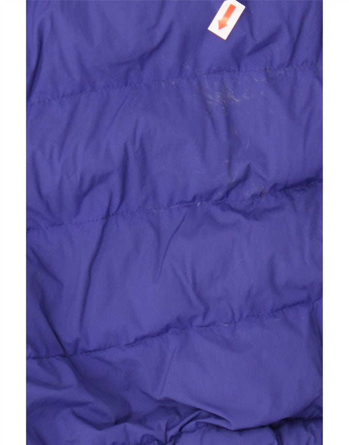 COLMAR Womens Hooded Padded Jacket IT 52 2XL Blue Polyamide Vintage Colmar and Second-Hand Colmar from Messina Hembry 