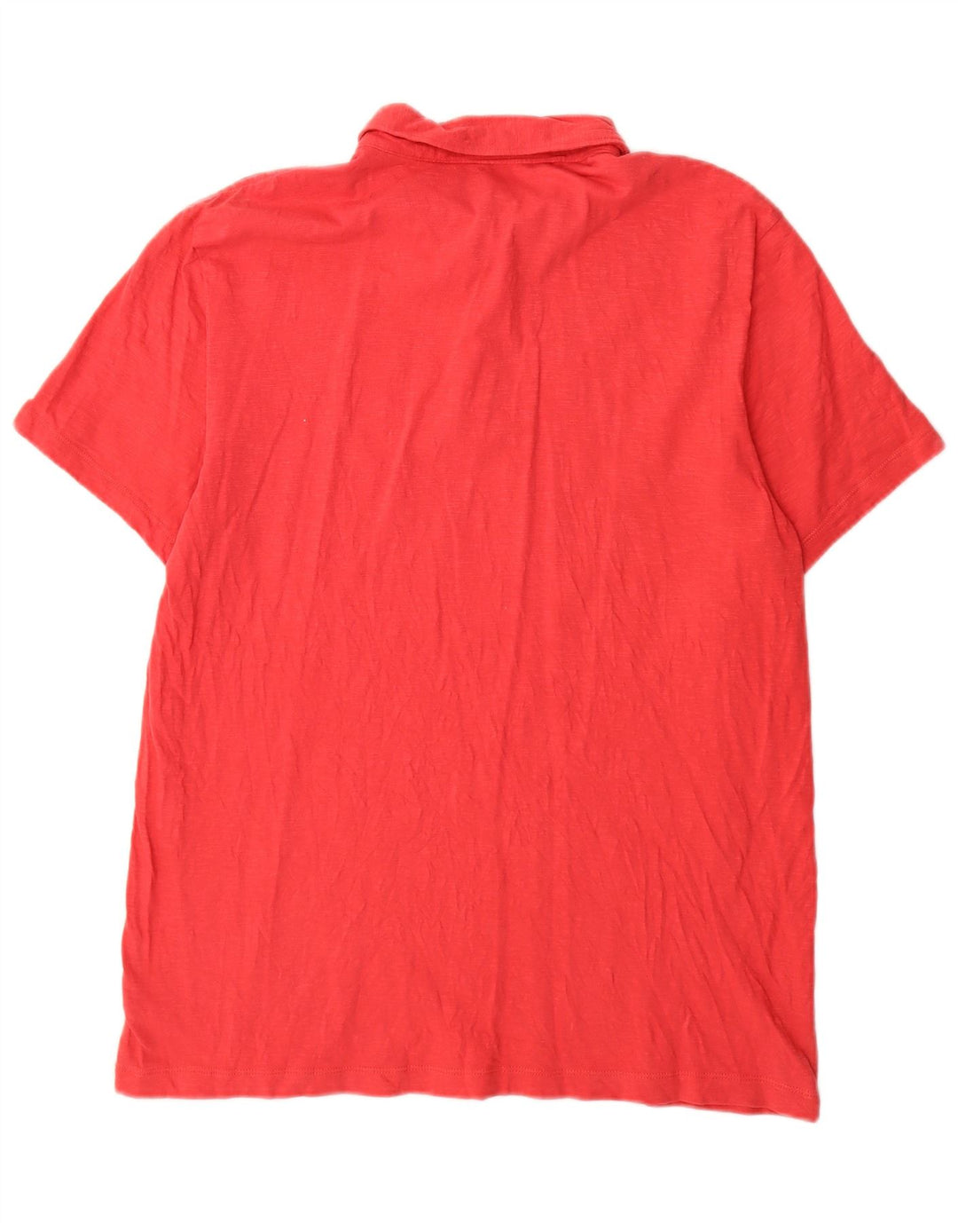 CALVIN KLEIN Polo da uomo aderente in cotone a quadri rossi grandi