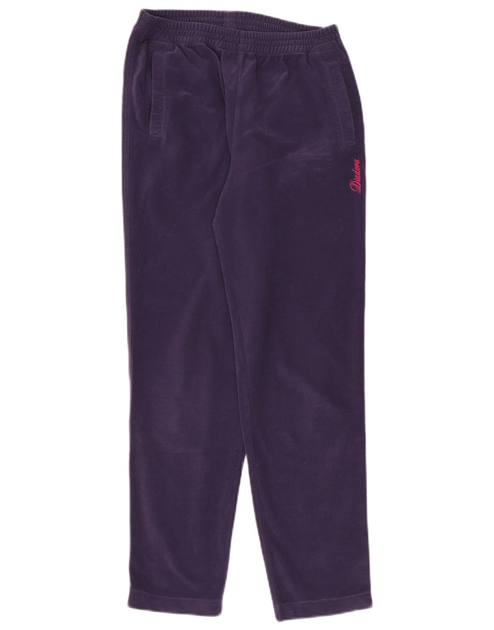Pantaloni da tuta da donna Diadora UK 10 Small Viola Poliestere
