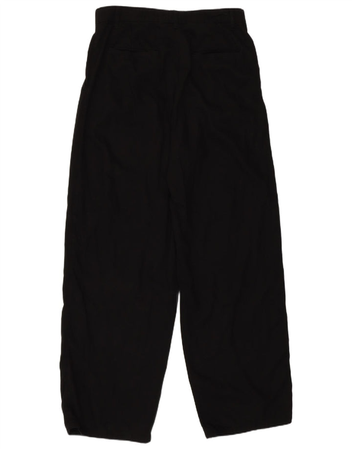 Pantaloni casual dritti da donna Massimo Dutti EU 38 Small W28 L31 Nero