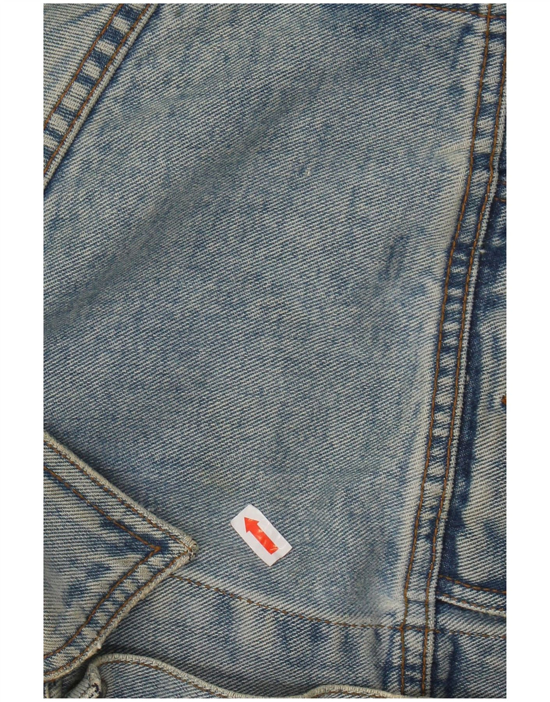 Giacca in denim corto da donna ONYX UK 14 cotone blu medio