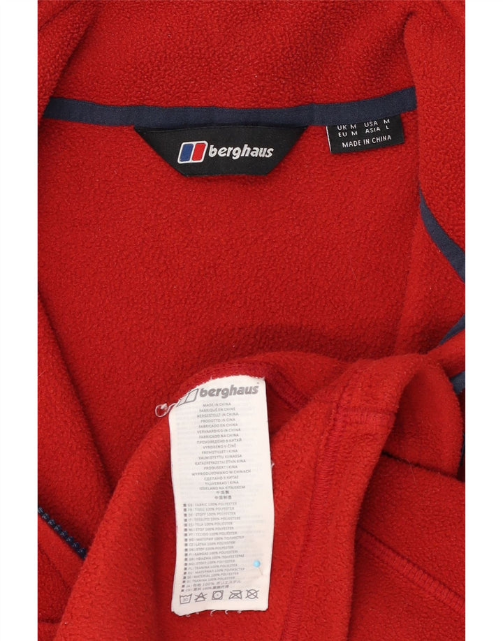 Giacca in pile da uomo Berghaus UK 38 poliestere rosso medio