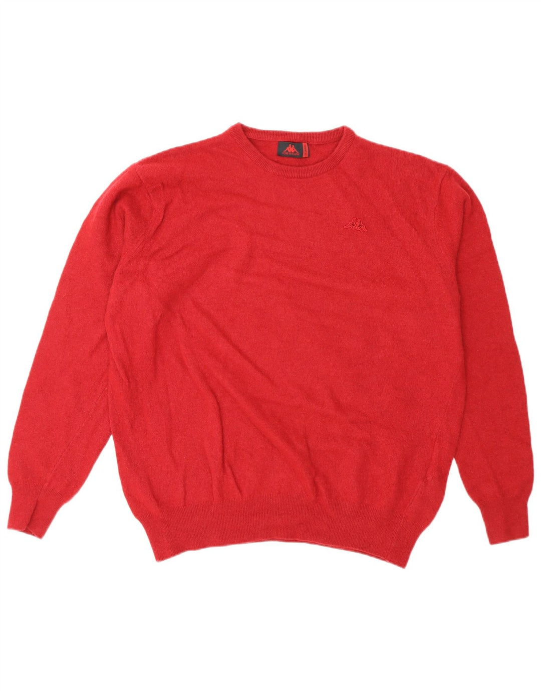 Maglione maglione girocollo da donna Kappa UK 18 XL lana rossa