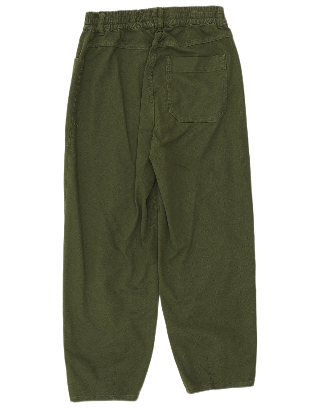 Jeans da donna a vita alta vestibilità ampia WHISTLES UK 12 medio W30 L26 verde