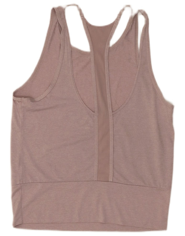 Canotta Nike Dri Fit da donna UK 12 rosa medio