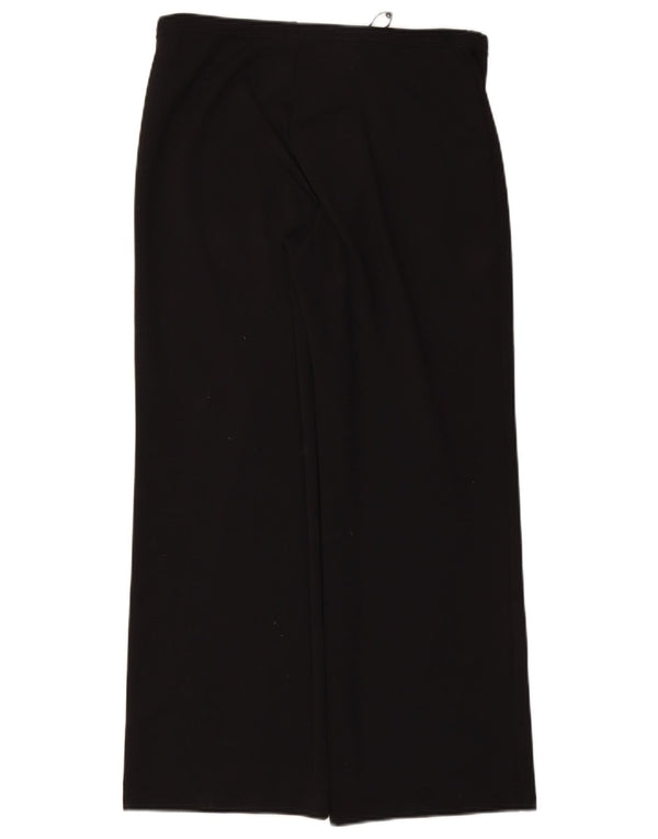 Pantaloni da tuta da donna a gamba larga OASIS Large W32 L28 Nero Poliammide