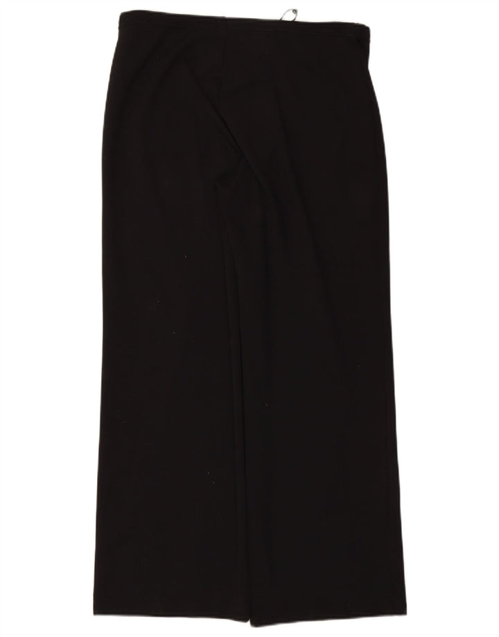 Pantaloni da tuta da donna a gamba larga OASIS Large W32 L28 Nero Poliammide