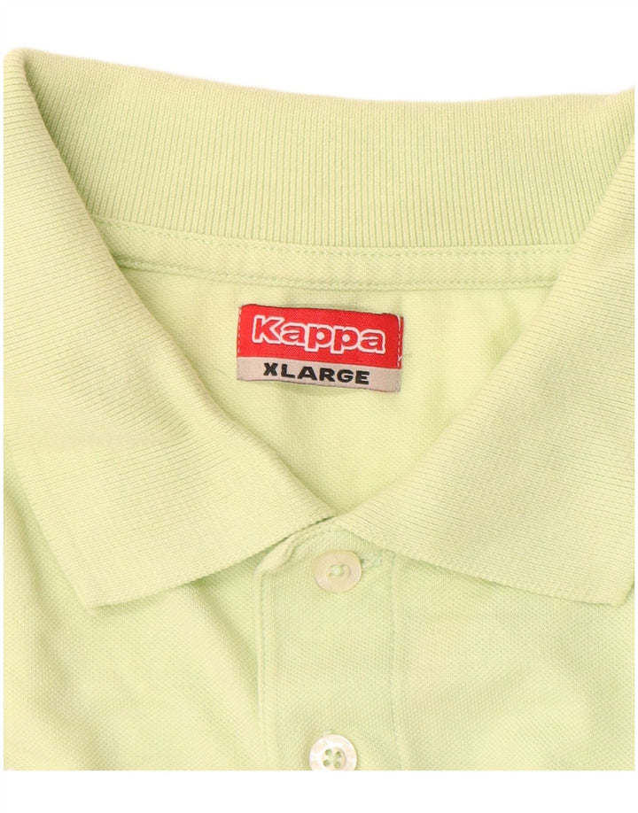 Polo Kappa Uomo XL Cotone Giallo