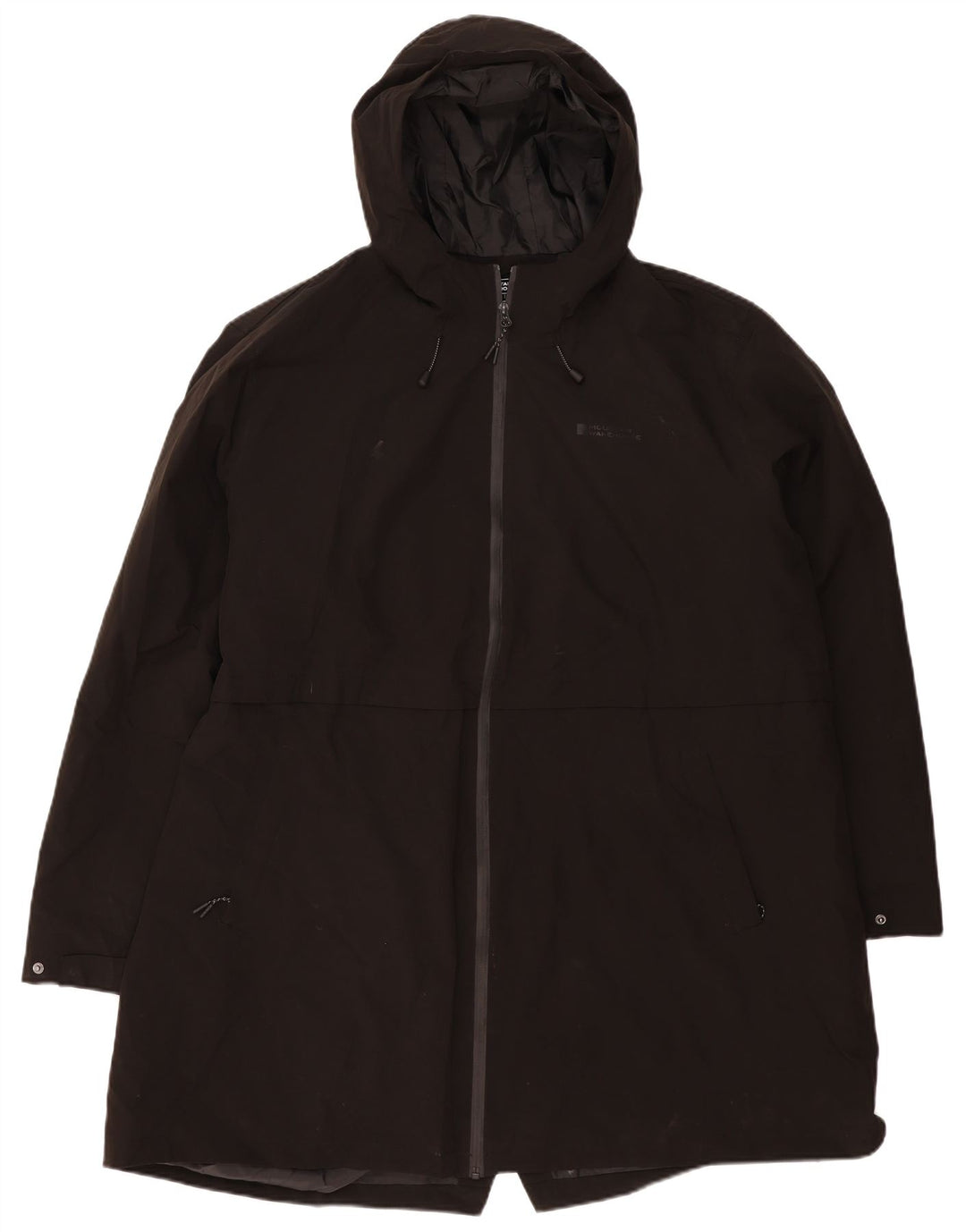 Impermeabile con cappuccio da donna Mountain Warehouse UK 28 6XL Poliestere nero