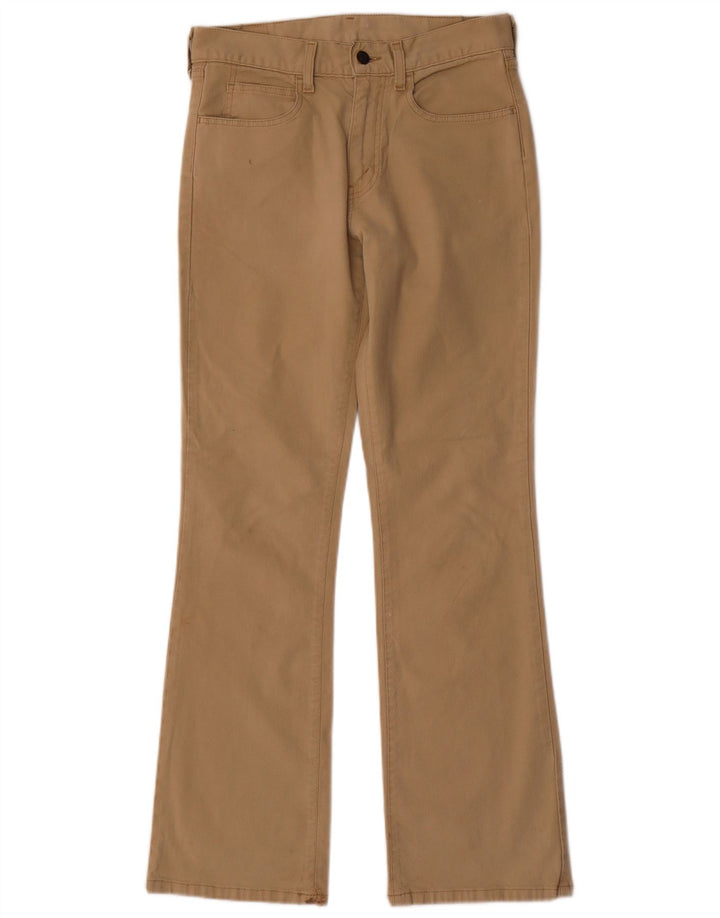 Levi's Uomo 525 Bootcut Pantaloni Casual W30 L32 Cotone Beige
