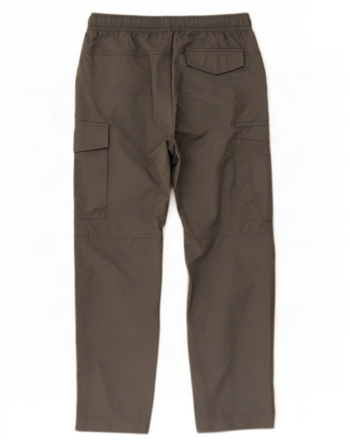Pantaloni cargo dritti Nike da uomo medi W30 L27 cotone grigio