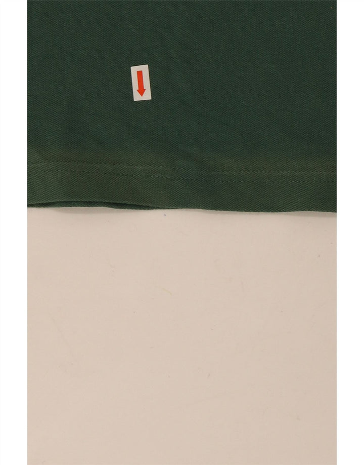 Polo Kappa Uomo Large Verde Cotone
