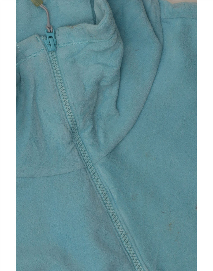 Giacca in pile da donna Adidas UK 18 XL blu poliestere